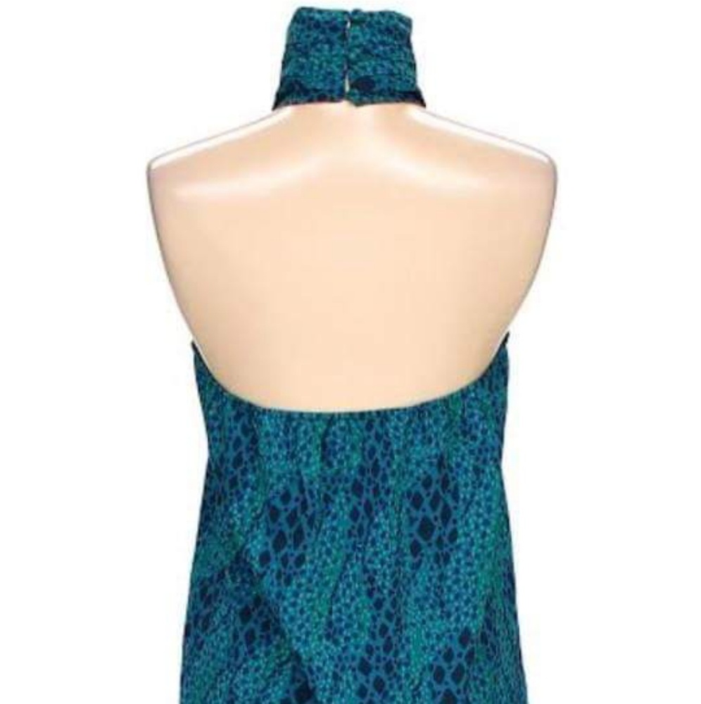Turquoise Halter top - Picture 2 of 8